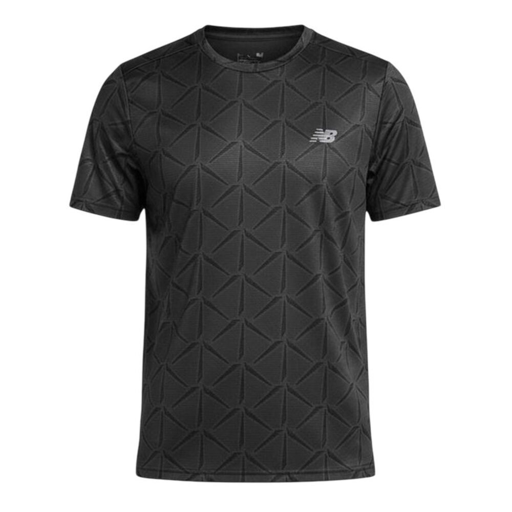 New Balance Mens Performance Gym T-Shirt / Black